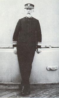 William Sampson aboard the Battleship U.S.S. Iowa