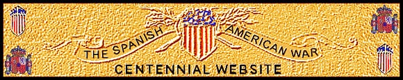 Spanish American War Wesbite Banner