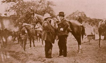 Maj. Gen. Shafter and Maj. Gen. Miles in Cuba