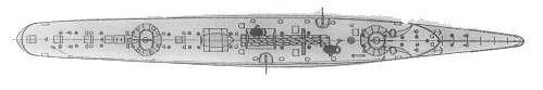 Spanish Torpedo Boat Ariete plan