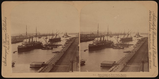 Suez Canal, 1898