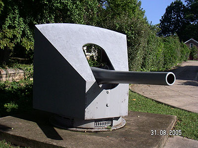 14 cm Hontoria Gun from Spanish Cruiser Vizcaya, Columbia, TN