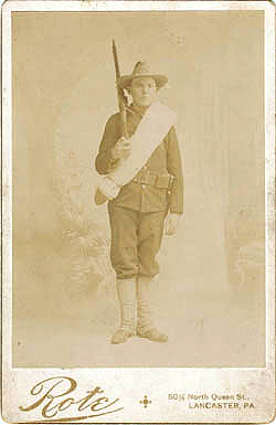 Willard McSherry,  4th PA, Co. L, 1898